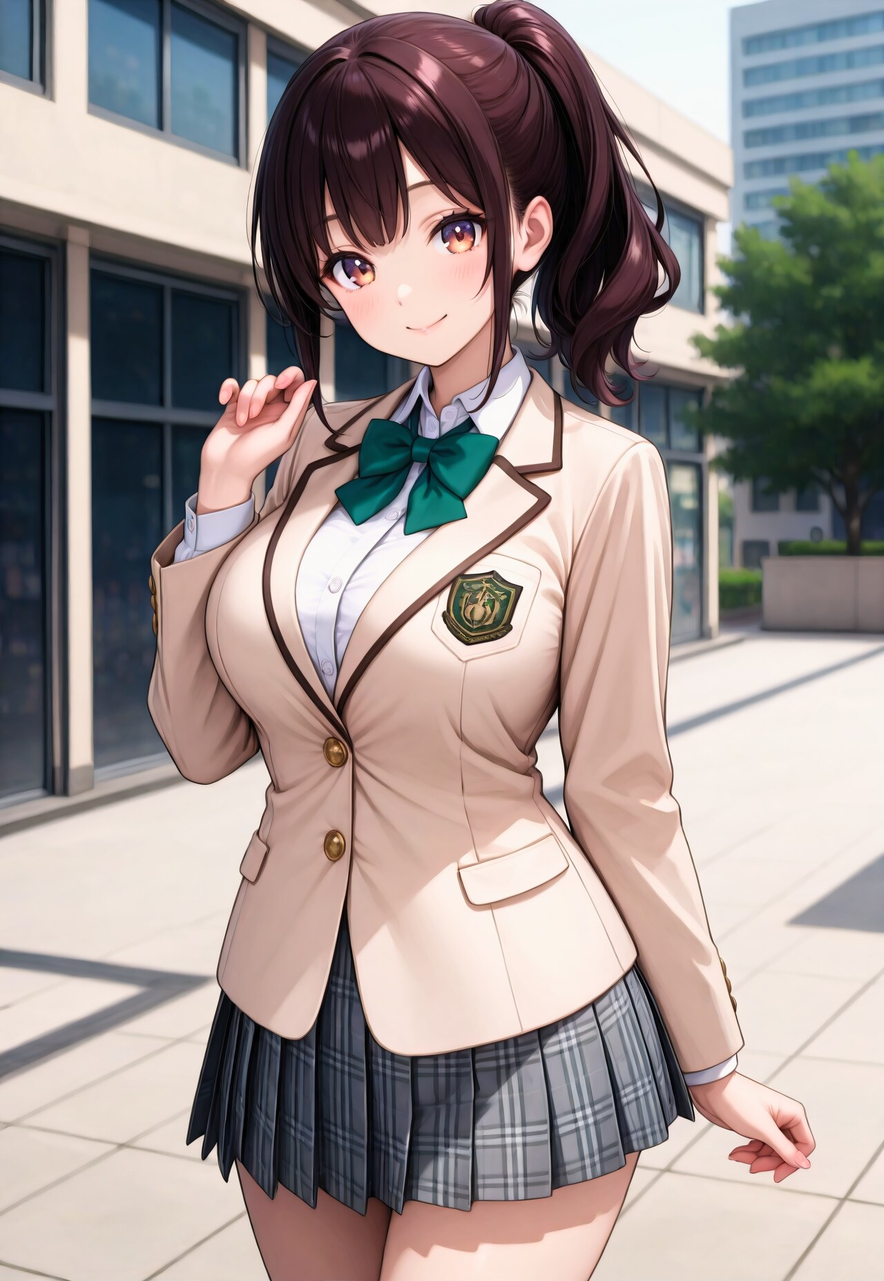 303（ベージュの制服）