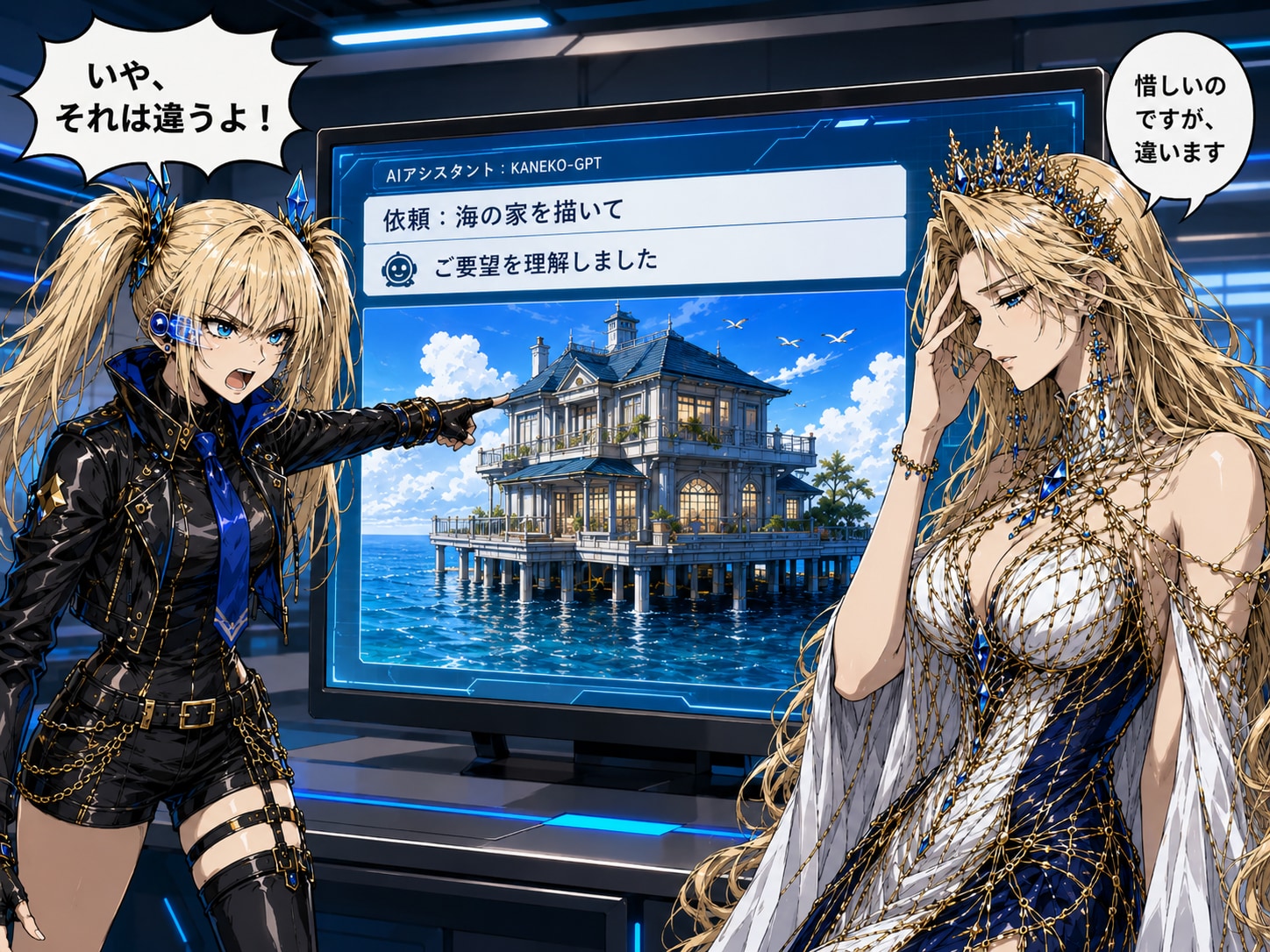 海上の家