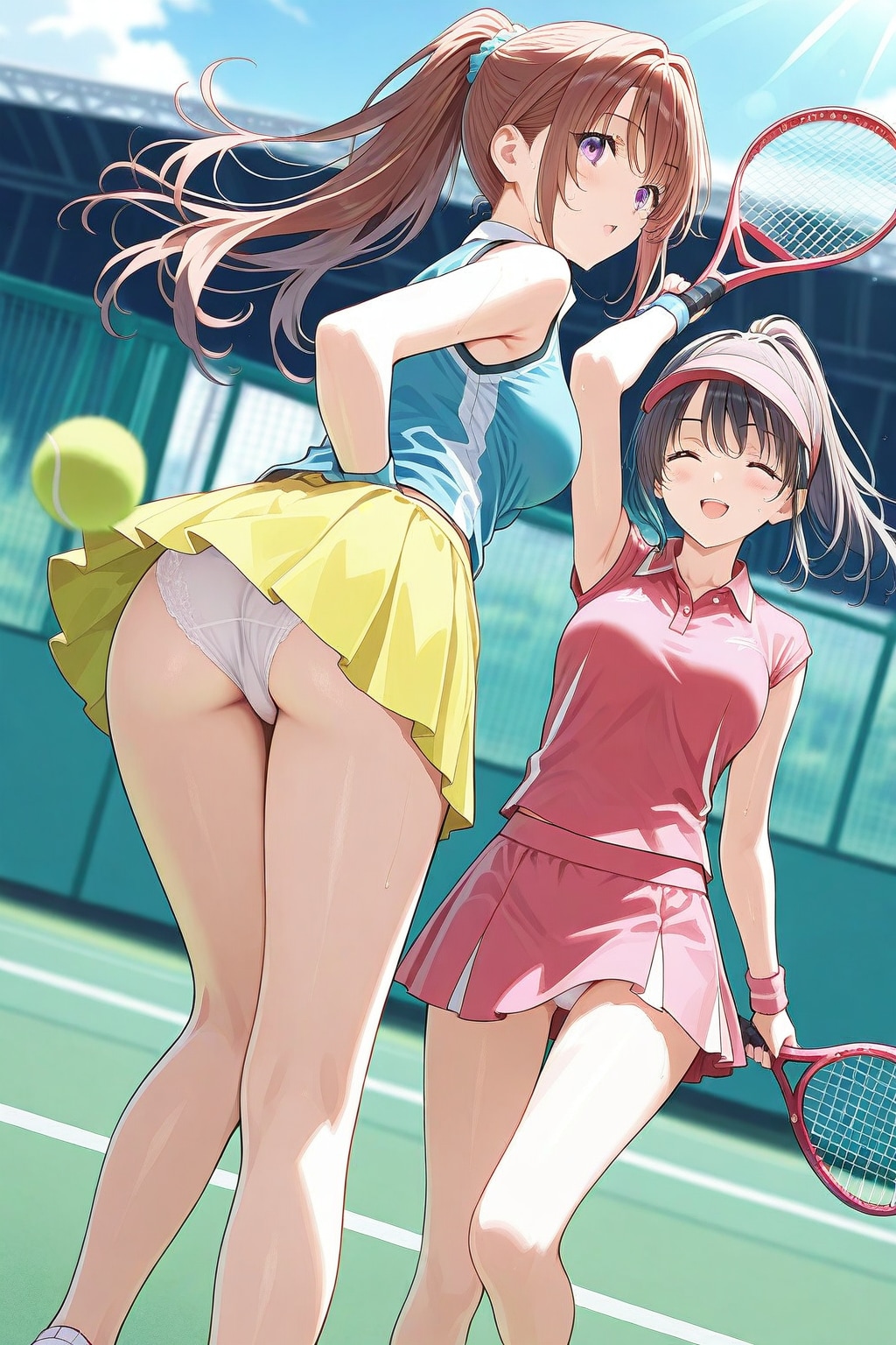 パンチラテニス