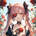 眼帯の少女 3枚目