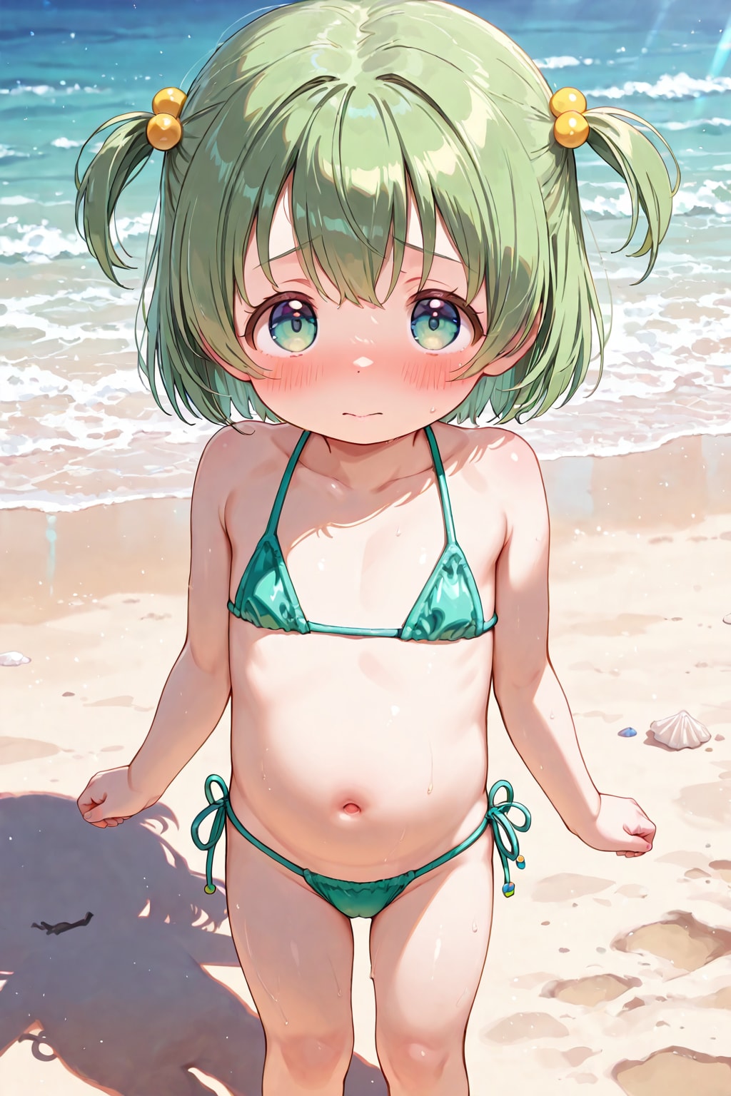 水着を着た幼女ちゃん