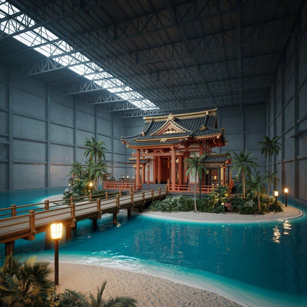 倉庫内ビーチ神社