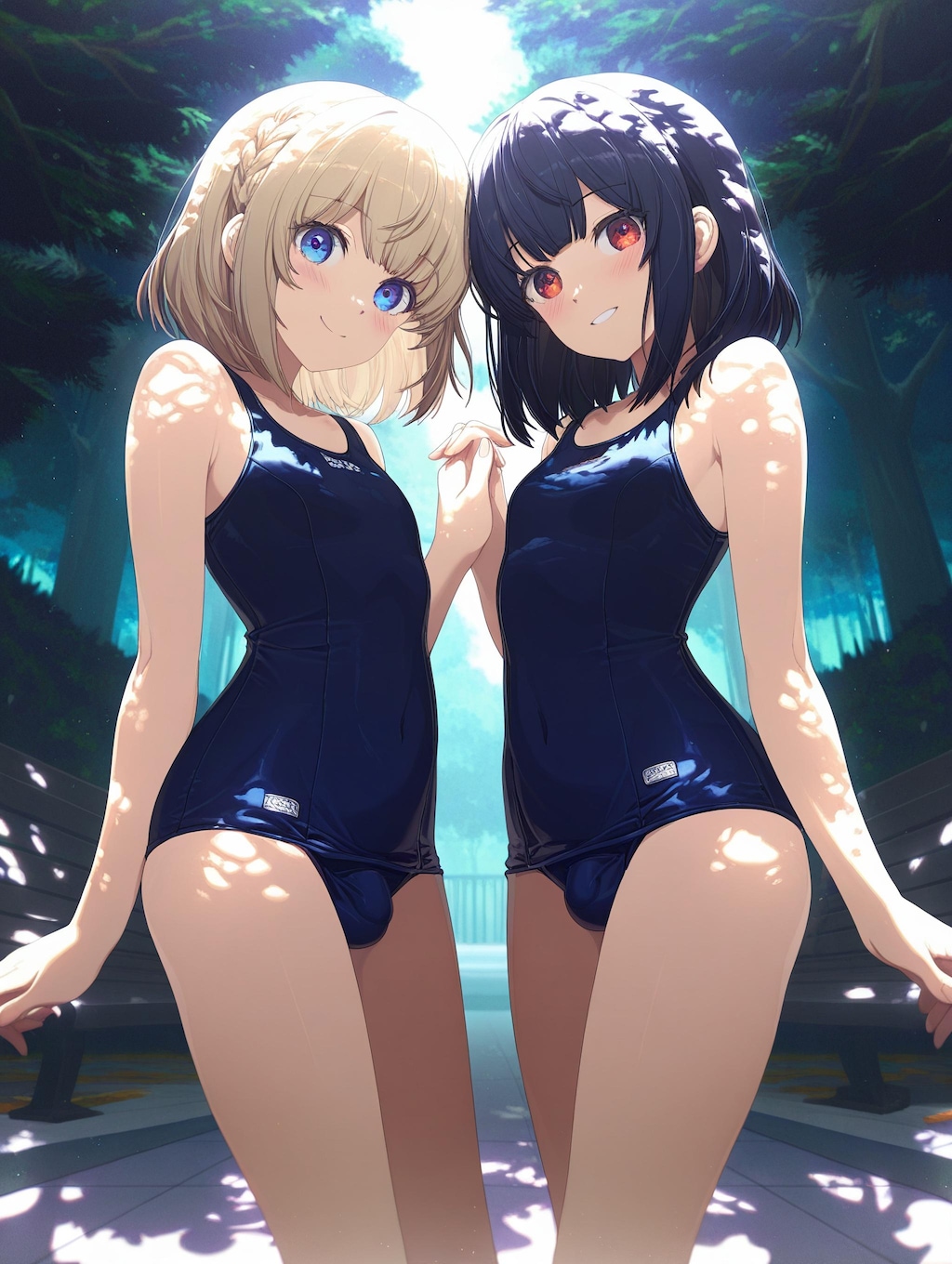 スク水の男の娘