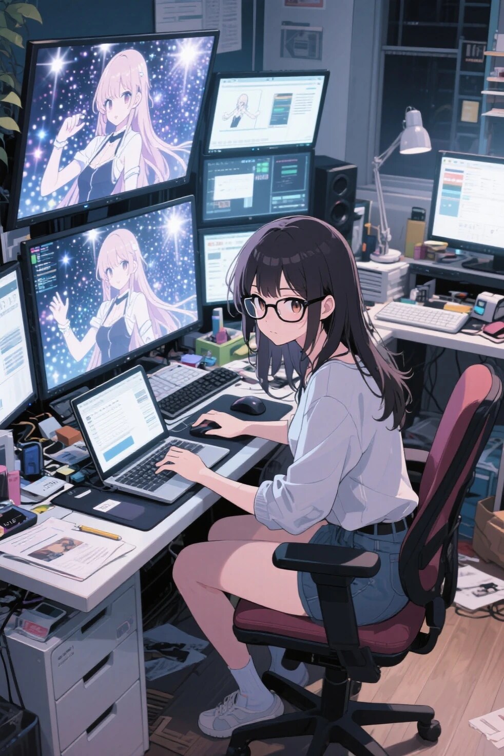 たまには息抜きしてよー | の人気AIイラスト・グラビア