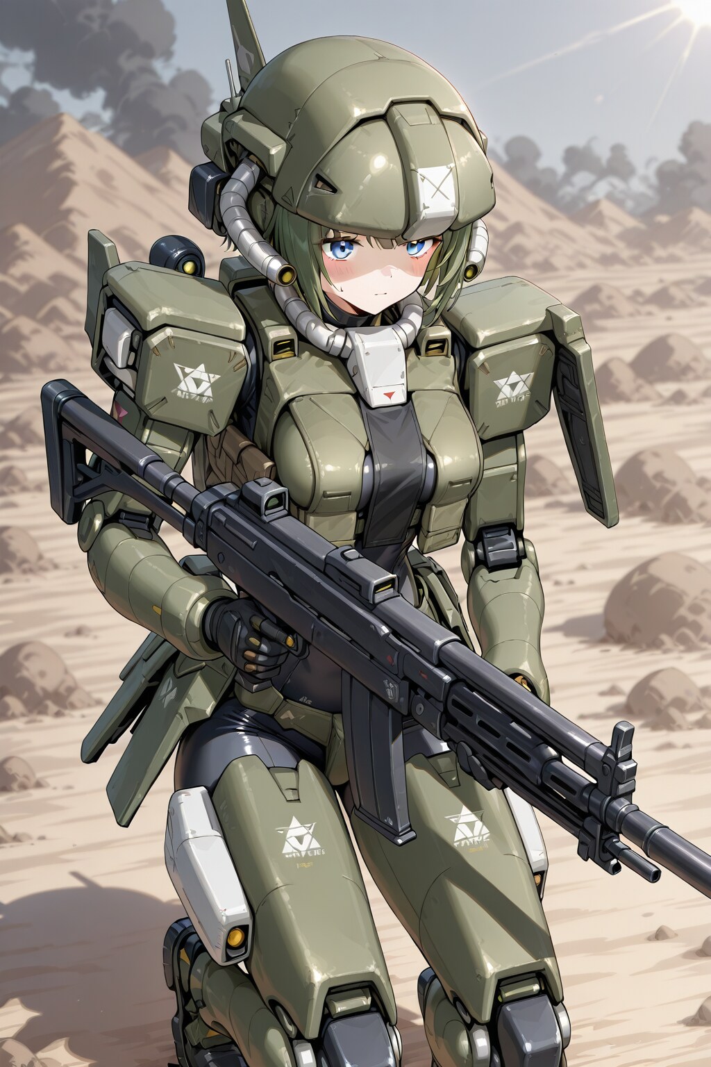 メカ娘　ザクモチーフ