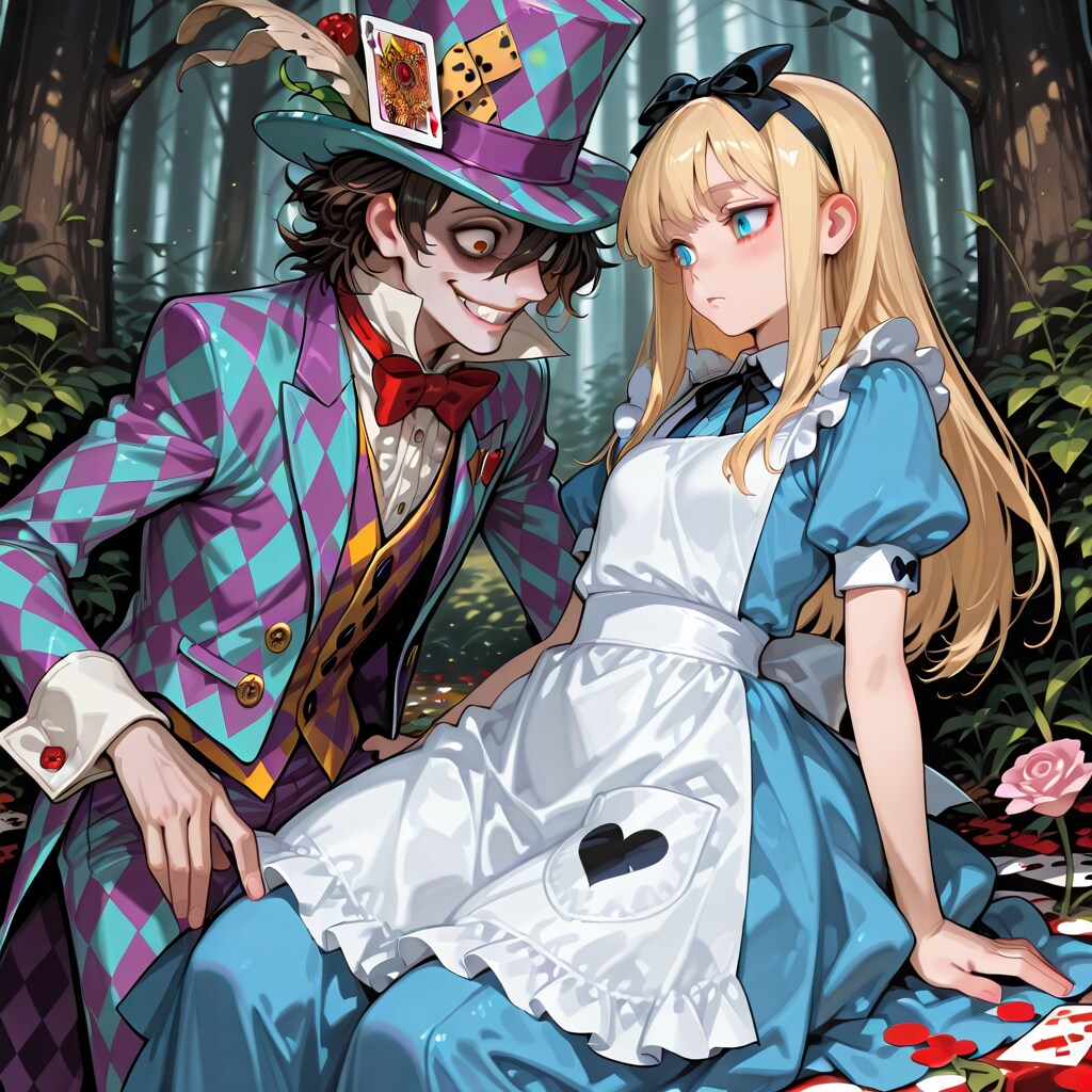 アリスとマッドハッター | の人気AIイラスト・グラビア