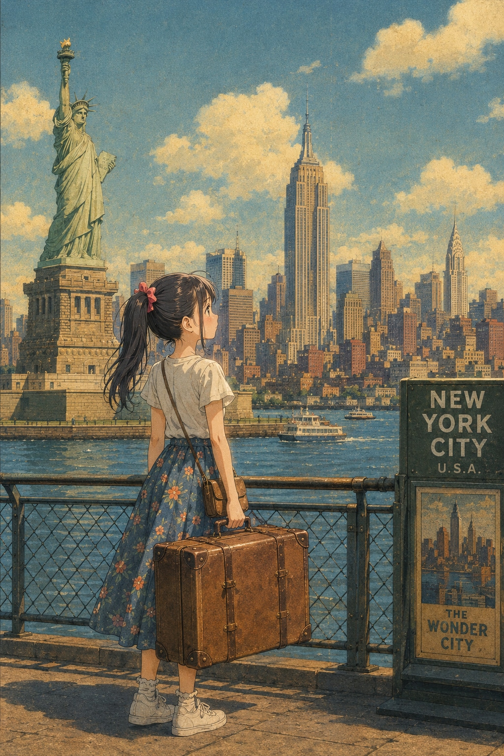 旅する女の子