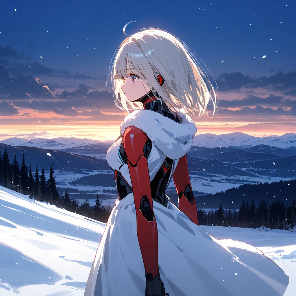 遭難したご主人様を探す女性ロボットさん | の人気AIイラスト・グラビア