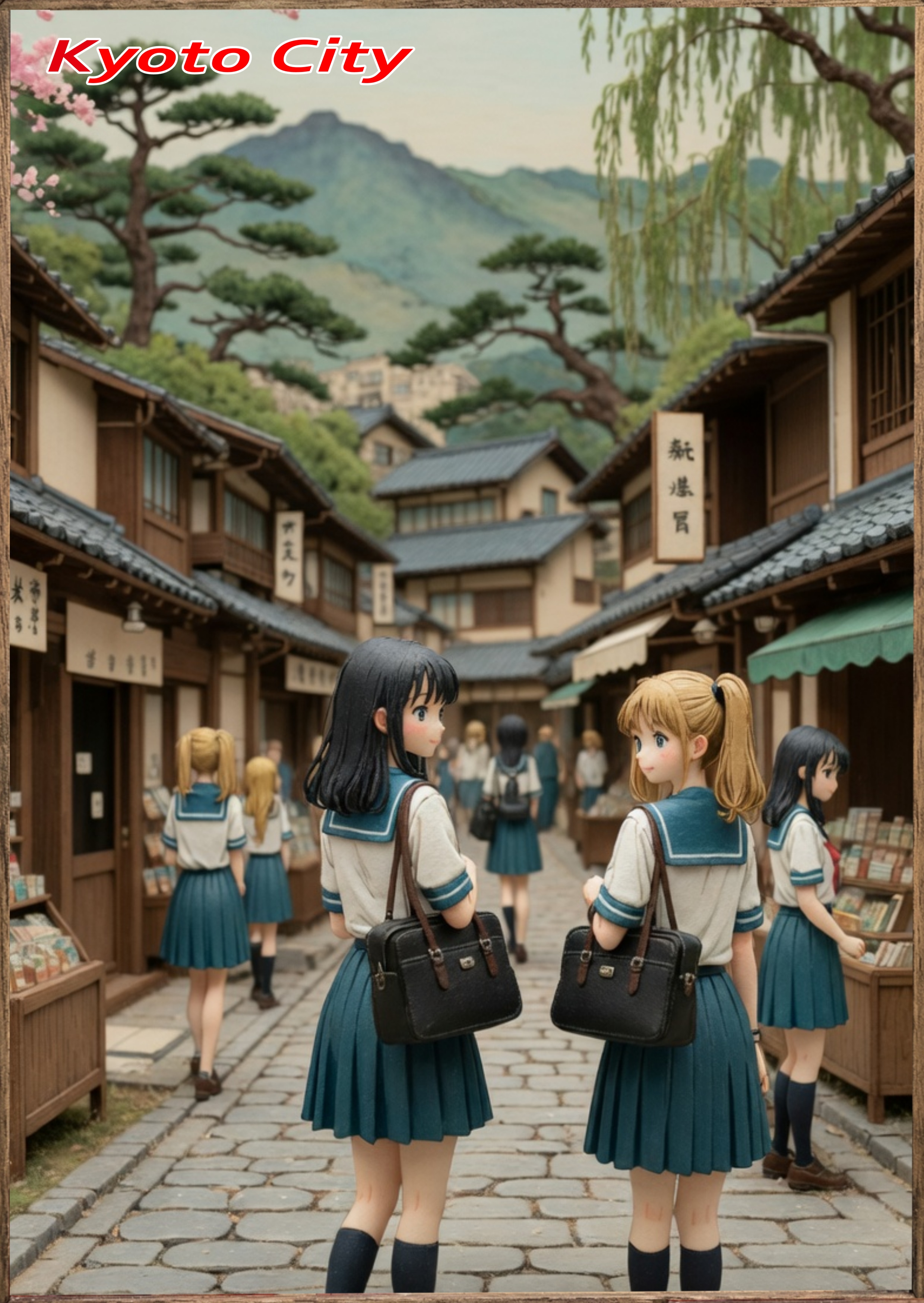 京都～修学旅行～その❶ | の人気AIイラスト・グラビア