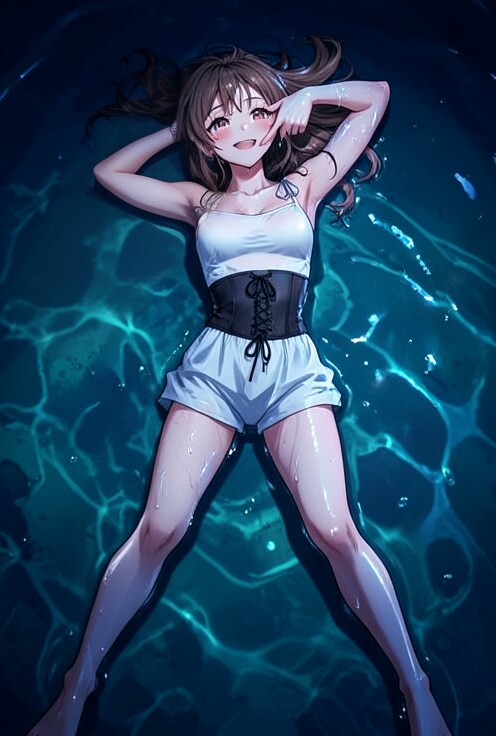 ５　独り占めの夜の海