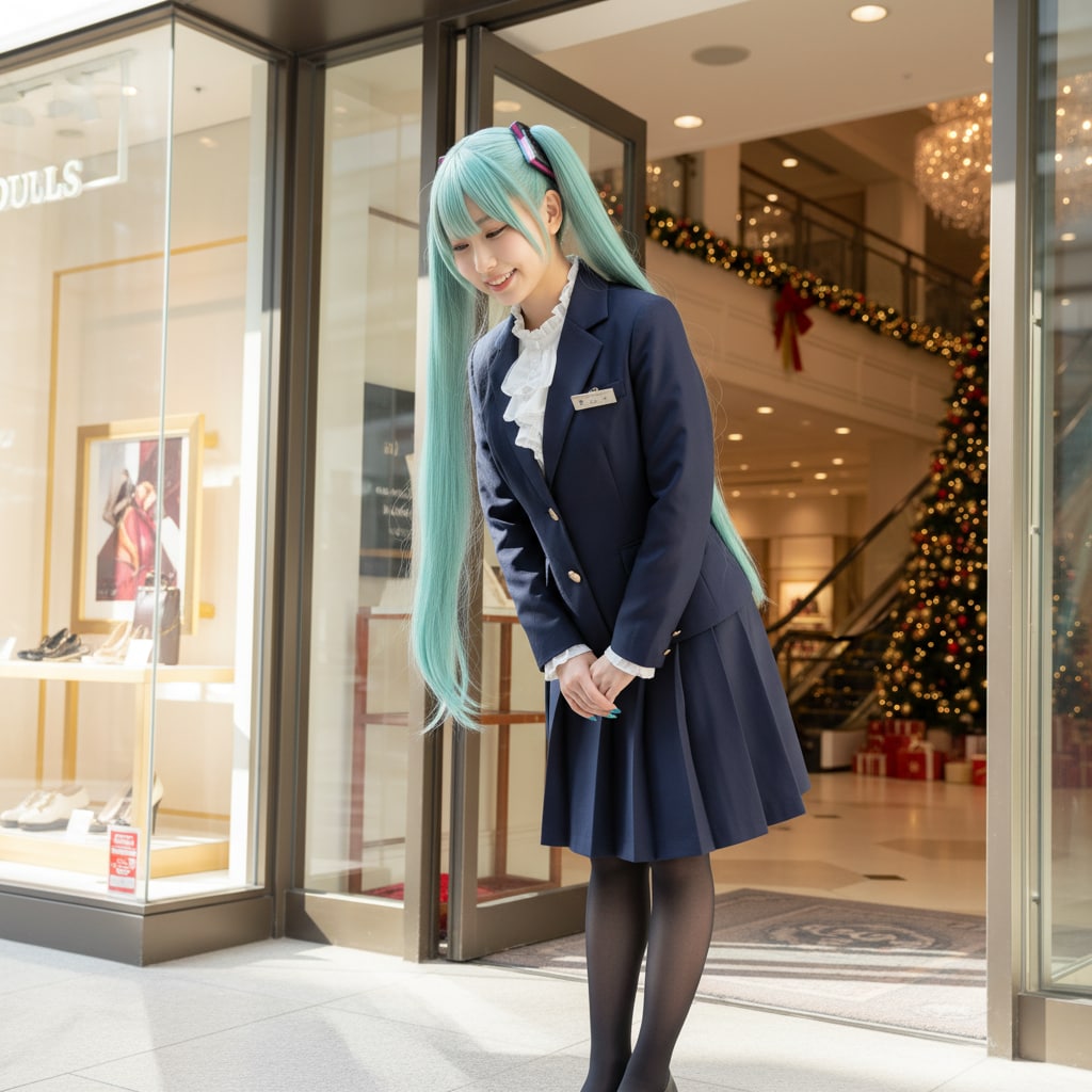 みどツイさん。デパガ