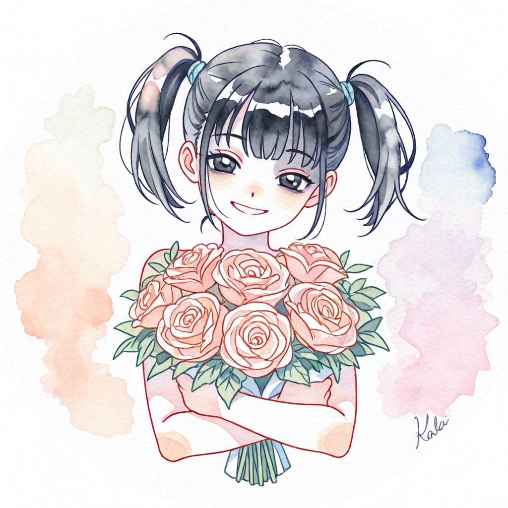 花束ガール