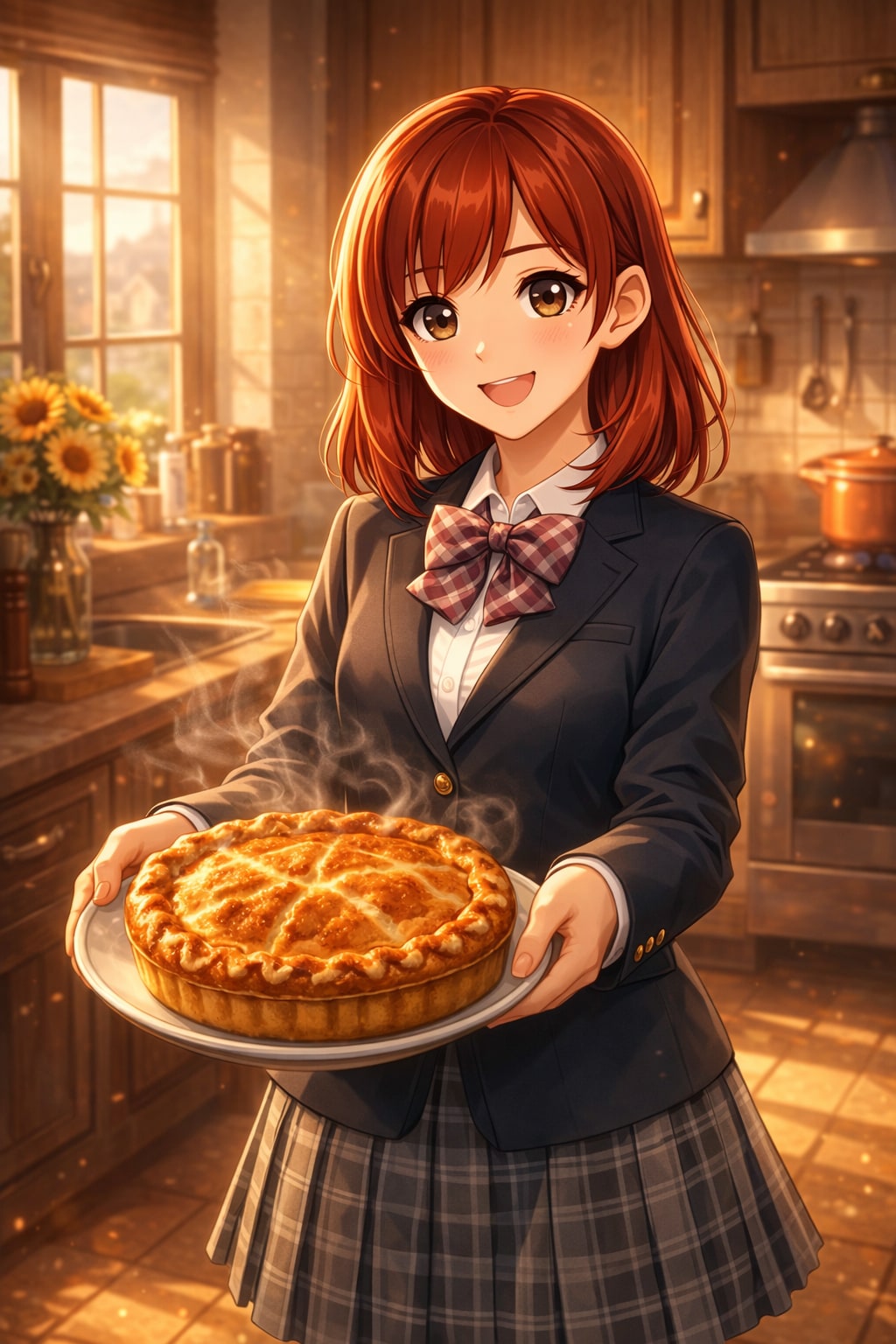 焼きたてミートパイ🥧