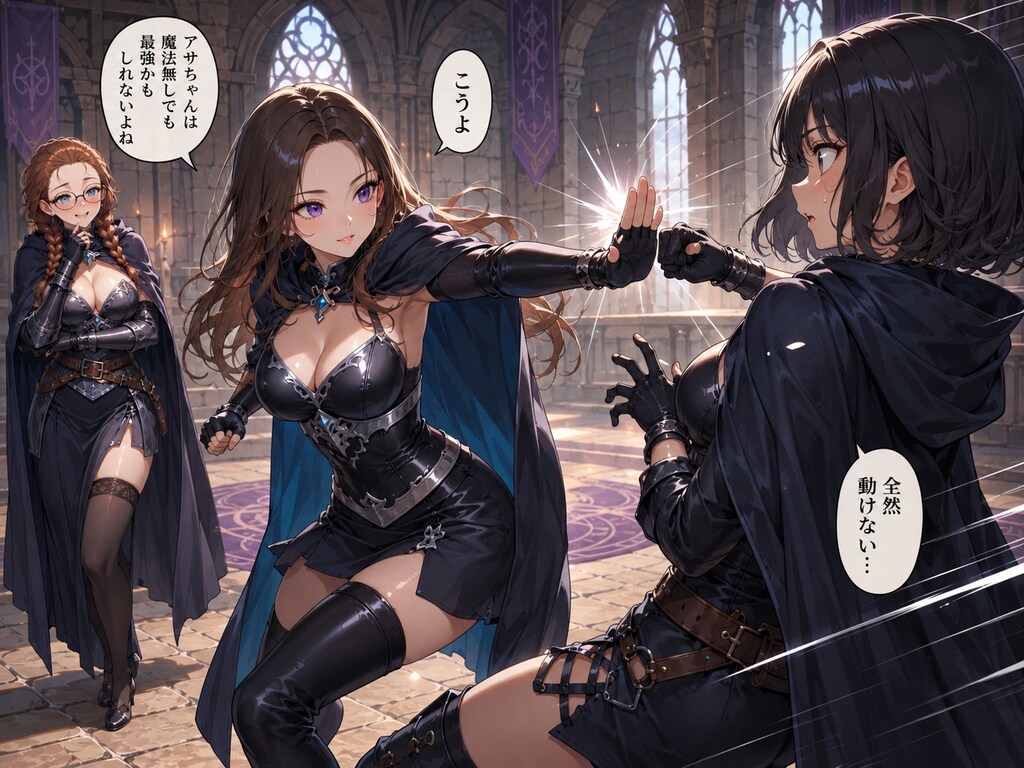 魔女たちのトレーニング