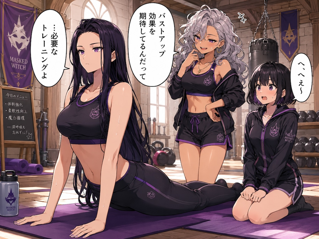 魔女たちのトレーニング