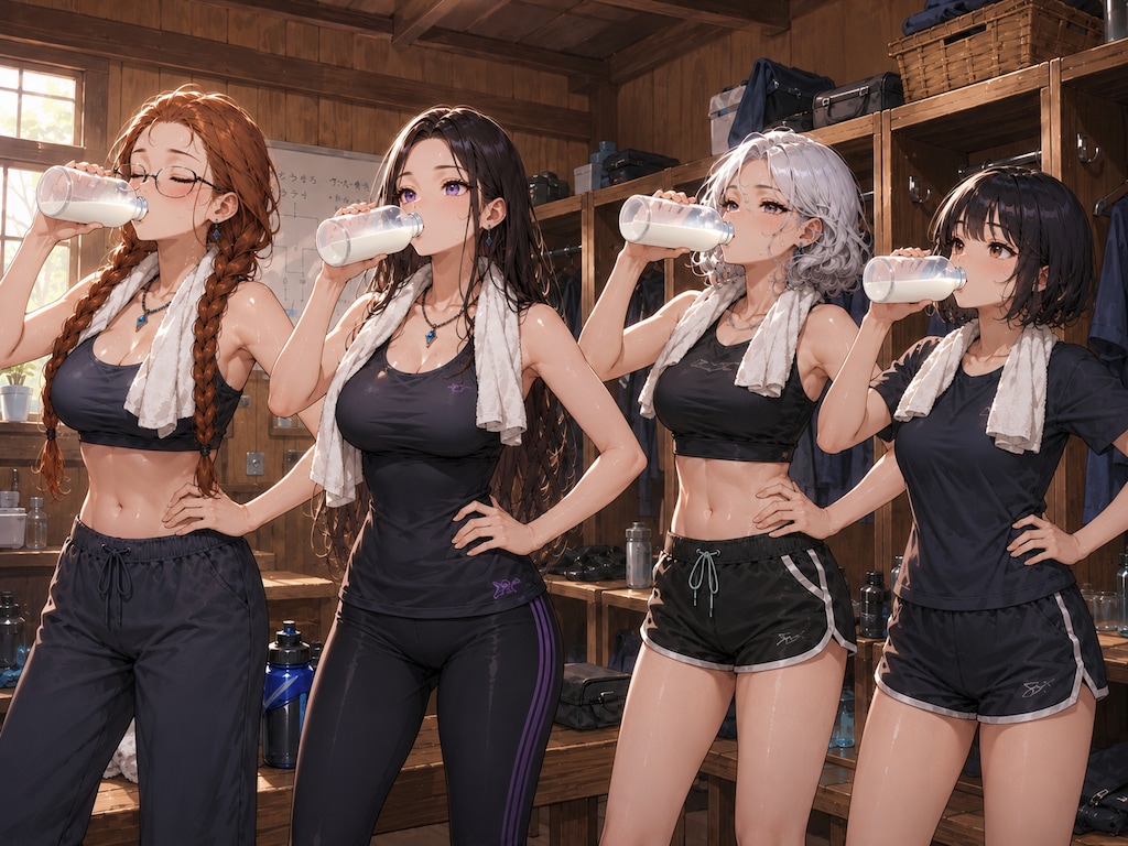 魔女たちのトレーニング