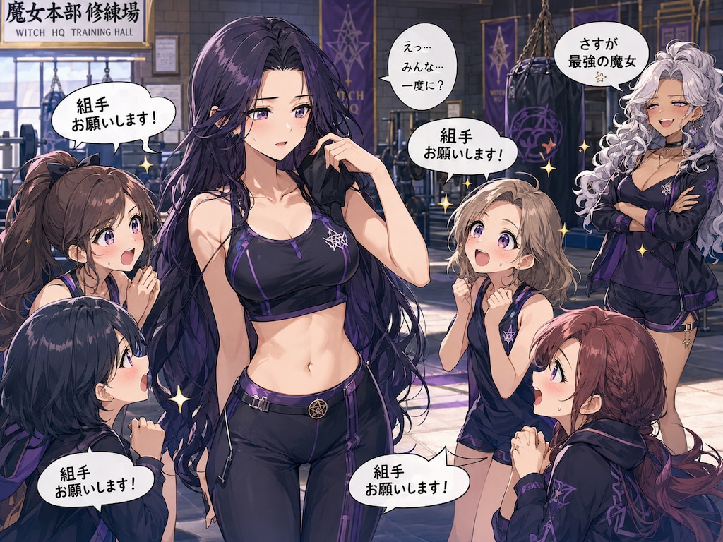 魔女たちのトレーニング