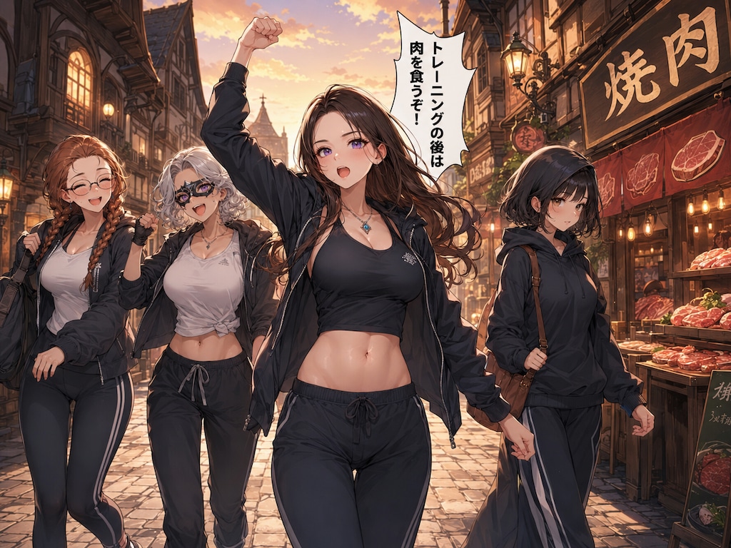 魔女たちのトレーニング