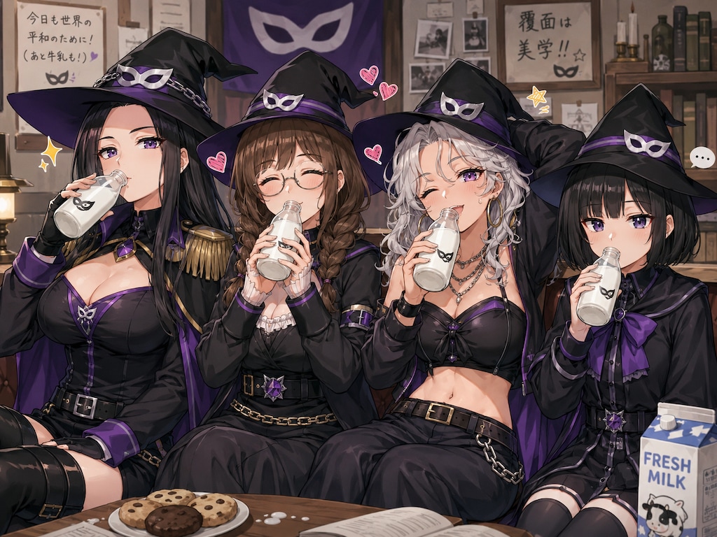 魔女たちのトレーニング