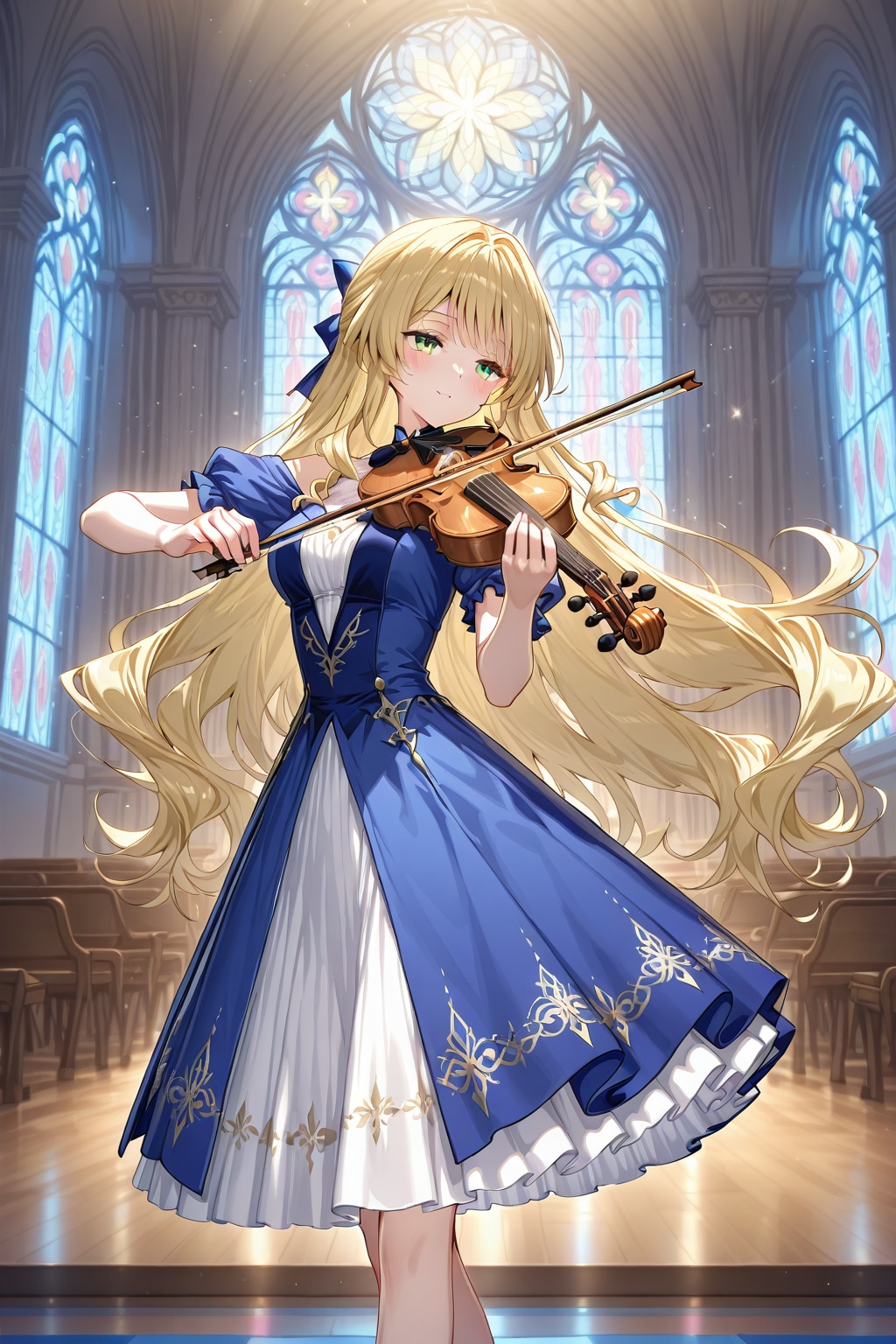 ヴァイオリンと少女