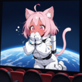 ねこちゃんの２００１年宇宙の旅・・・って、あれ？ねこちゃんどうしたの？？ 2枚目