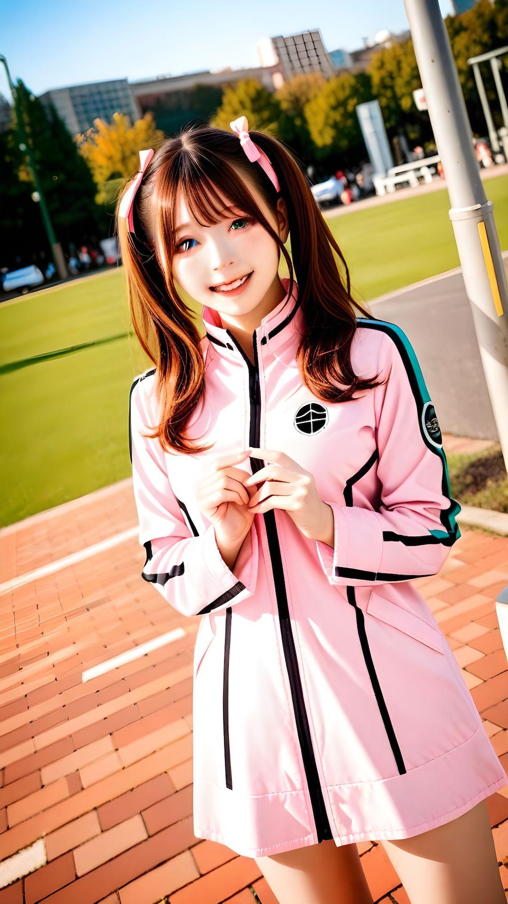 はるかちゃんのコスプレ撮影 1