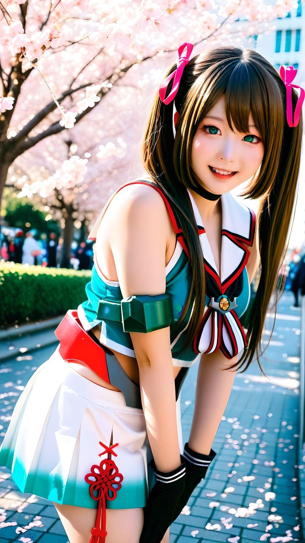 はるかちゃんのコスプレ撮影 1