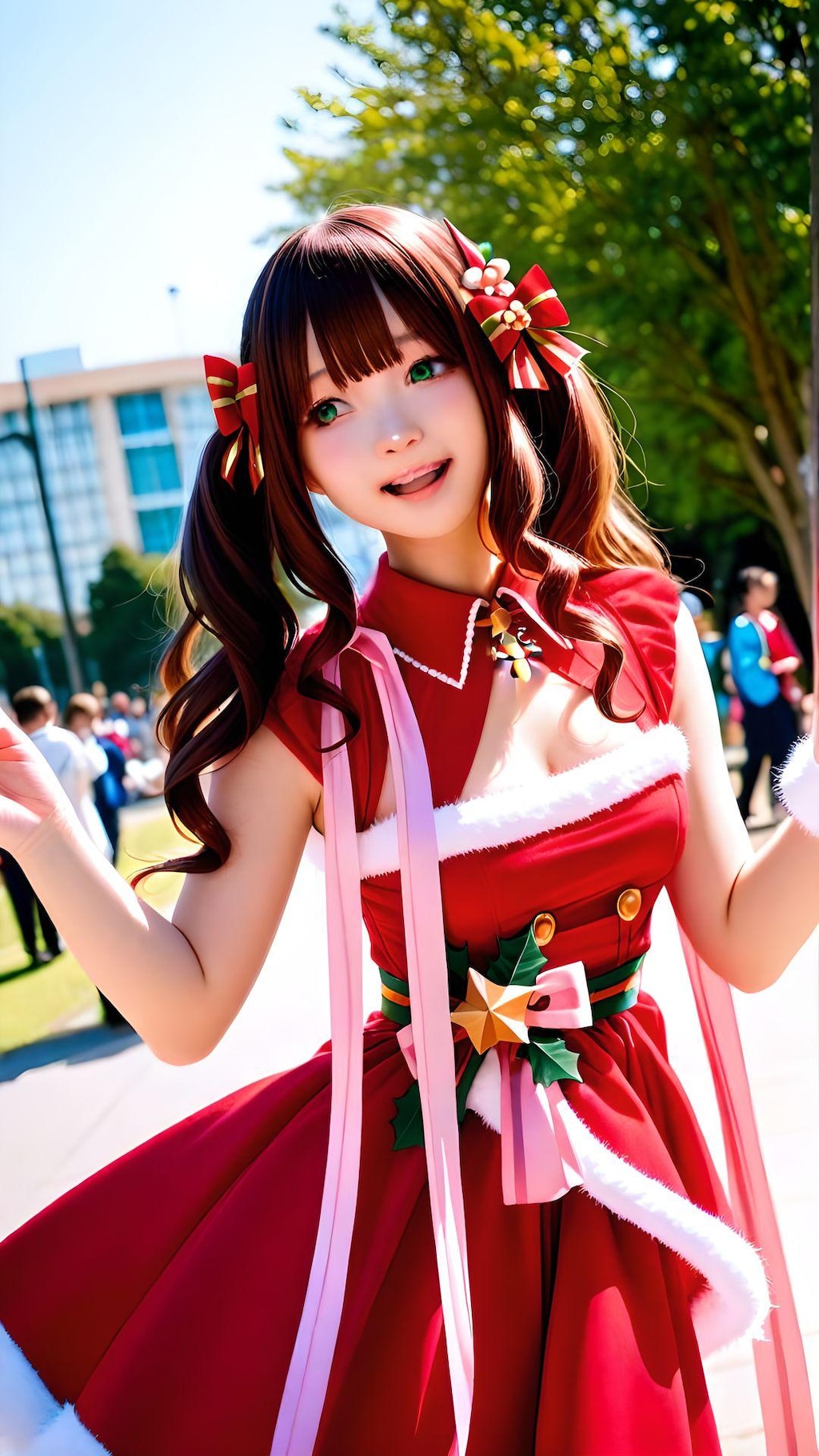 はるかちゃんのコスプレ撮影 1