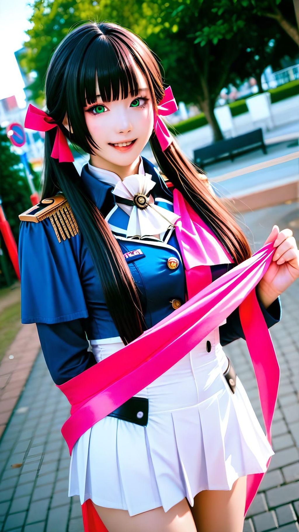 はるかちゃんのコスプレ撮影 1