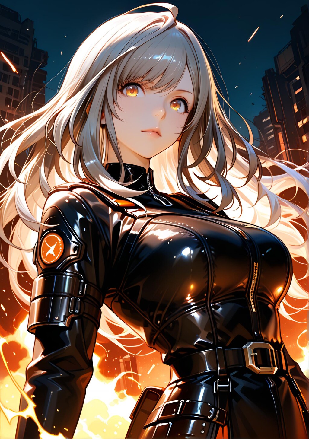 朝比奈月愛（AsahinaKagura）バトルスーツ　駄作