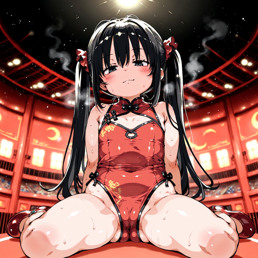 中華風レオタっ娘