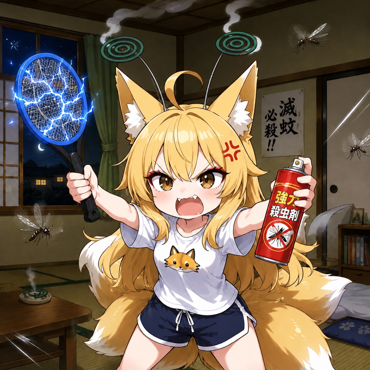 8/20　蚊の日・モスキートデー | の人気AIイラスト・グラビア
