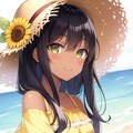 夏をイメージしたワンピース美女 3枚目