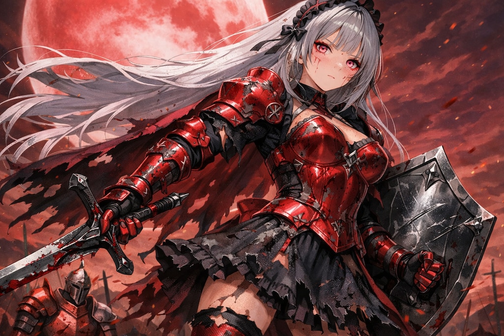 メイド長は騎士団長③（ダメージ加工）