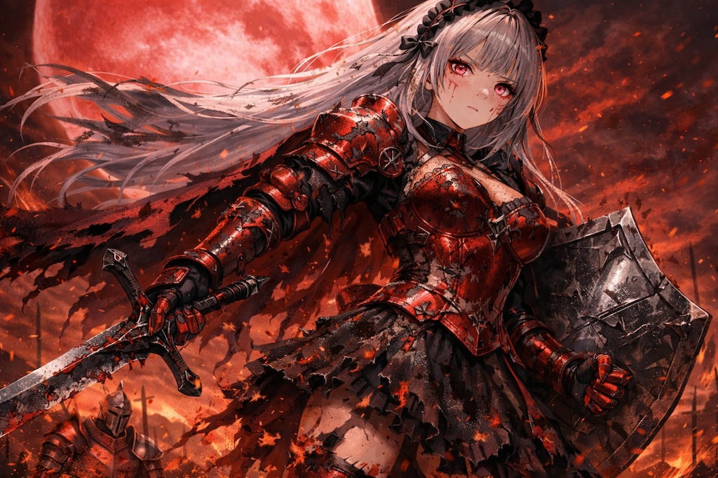 メイド長は騎士団長③（ダメージ加工）