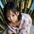 短冊に願いを込めて見上げる 4枚目