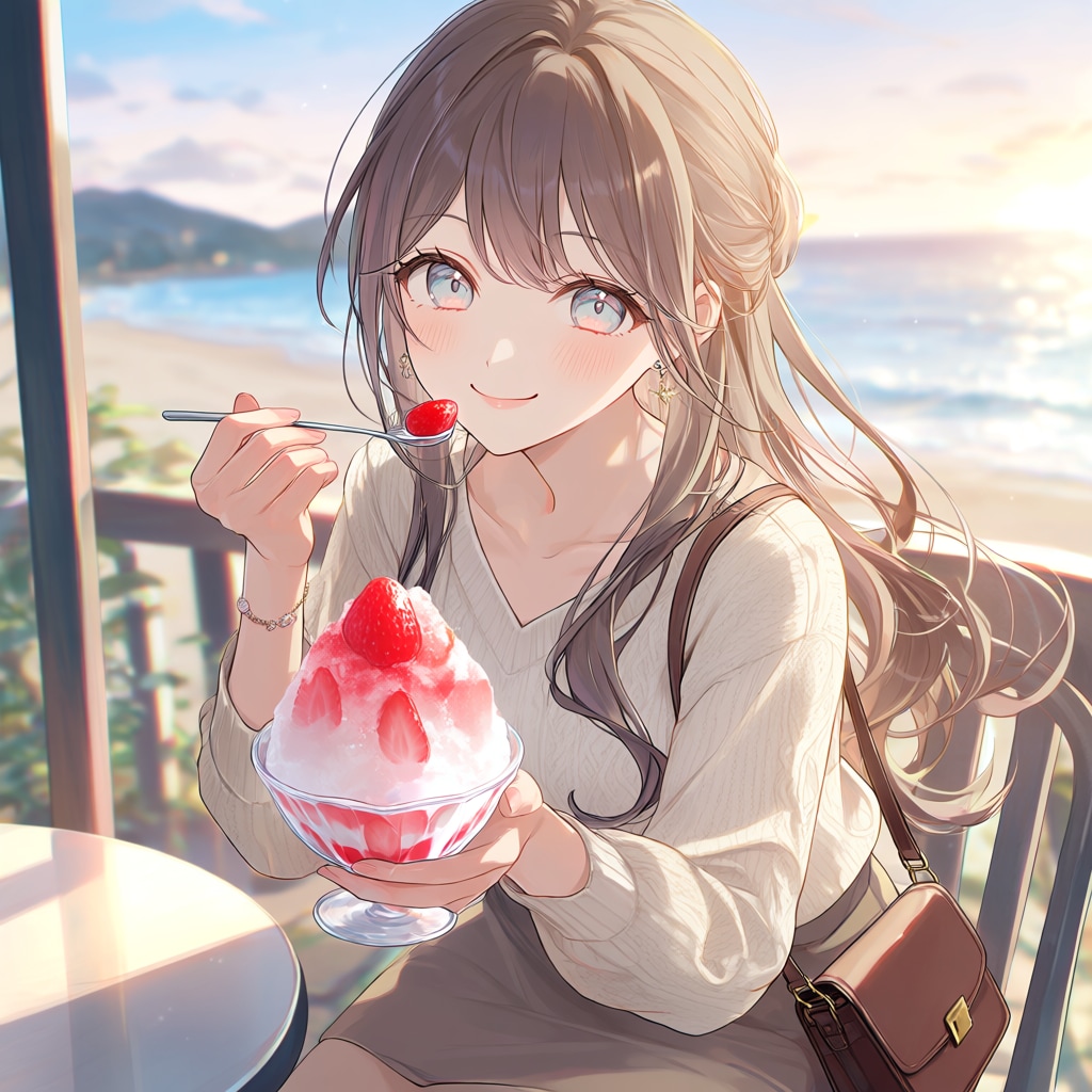 暑いから、いいよね…。