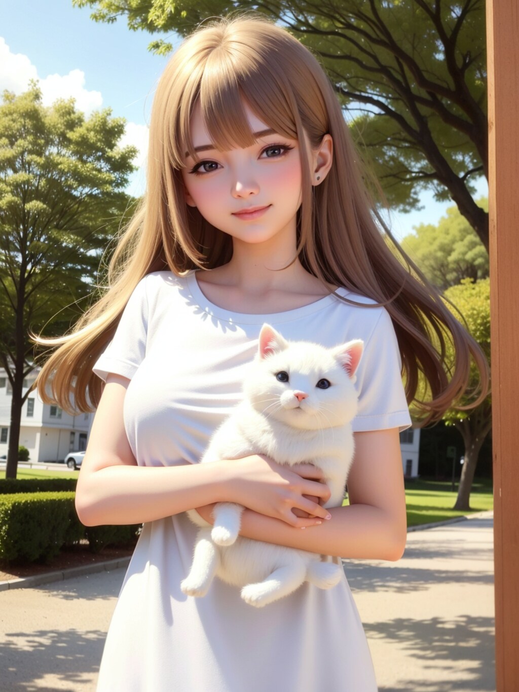 猫ちゃんだっこ