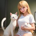 猫ちゃんだっこ 4枚目