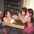 個人塾の夏期講習 4枚目