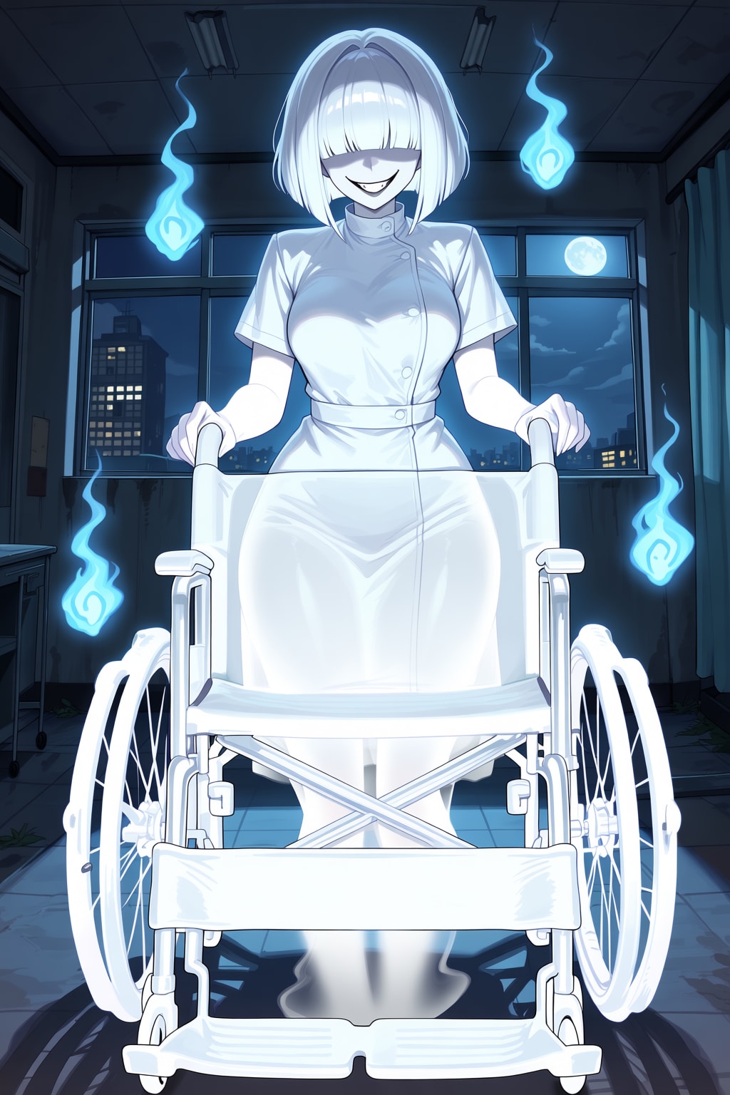 廃病院の幽霊さん