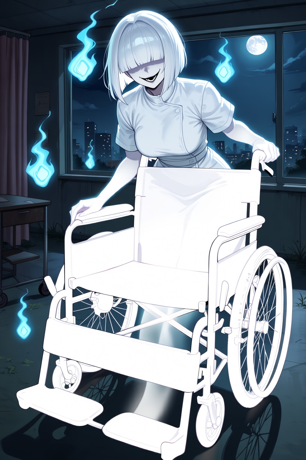 廃病院の幽霊さん