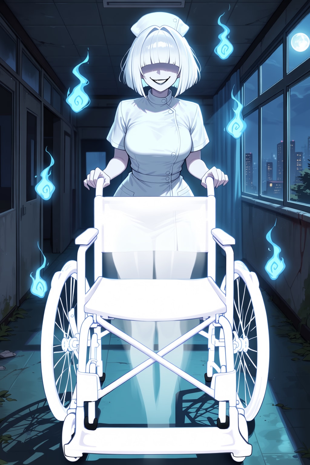 廃病院の幽霊さん