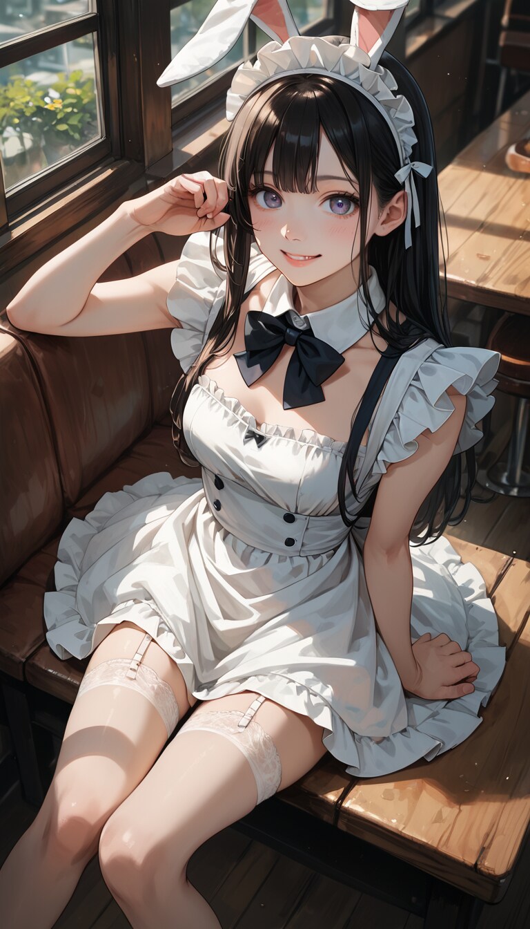 メイドバニー | の人気AIイラスト・グラビア