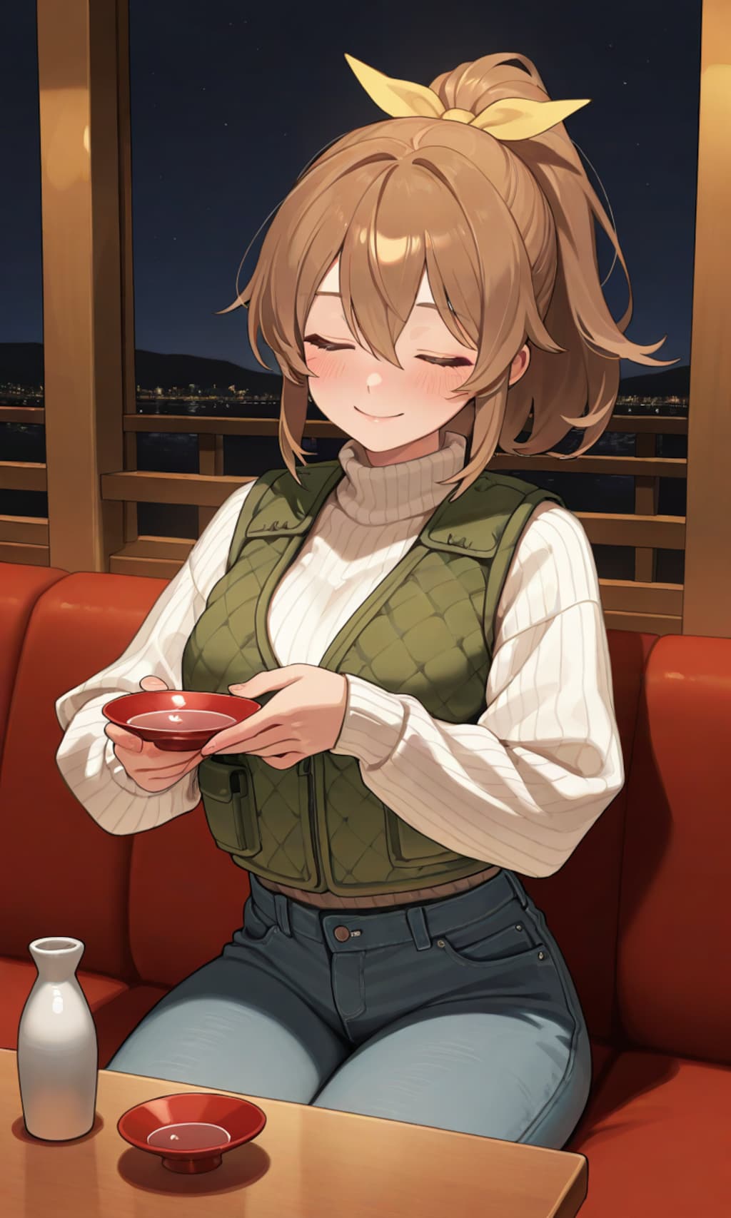 今日ぐらいはゆっくりしてもいいよね…