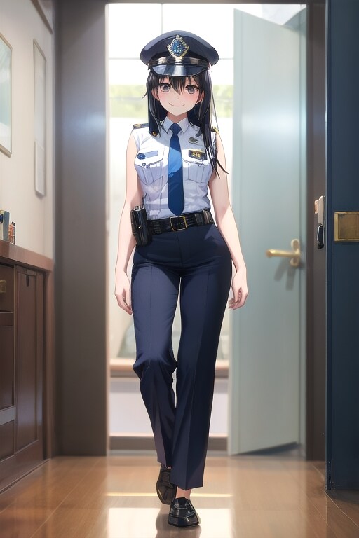 かっこかわいい婦警