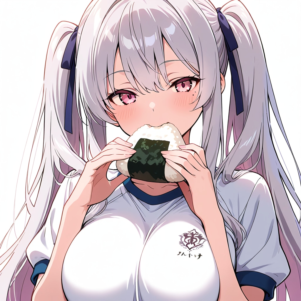 おにぎりもぐもぐ