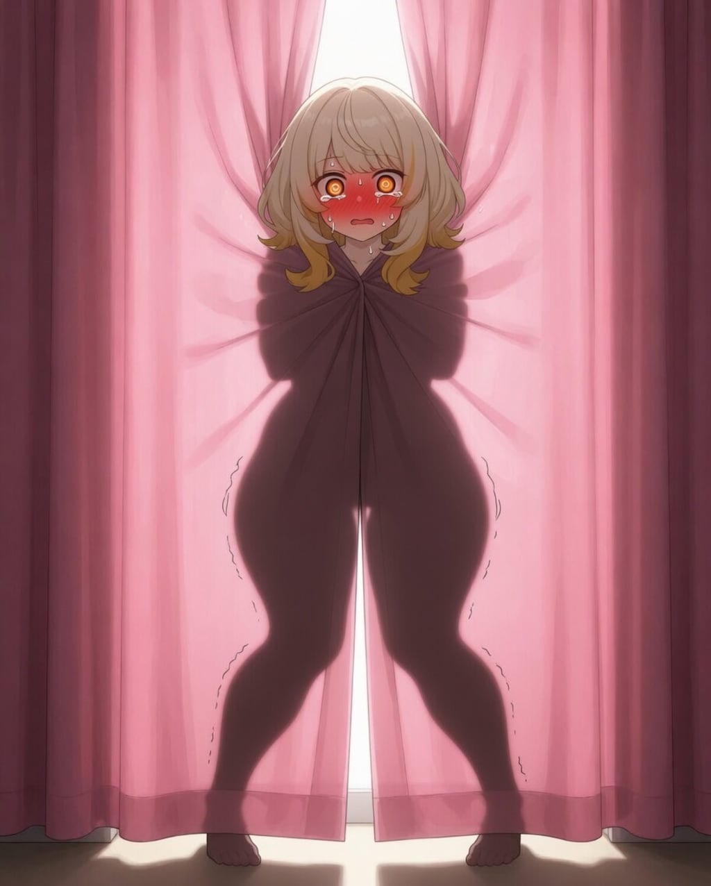 きゅっ....急に入ってきちゃっ...だっダメですよっ....