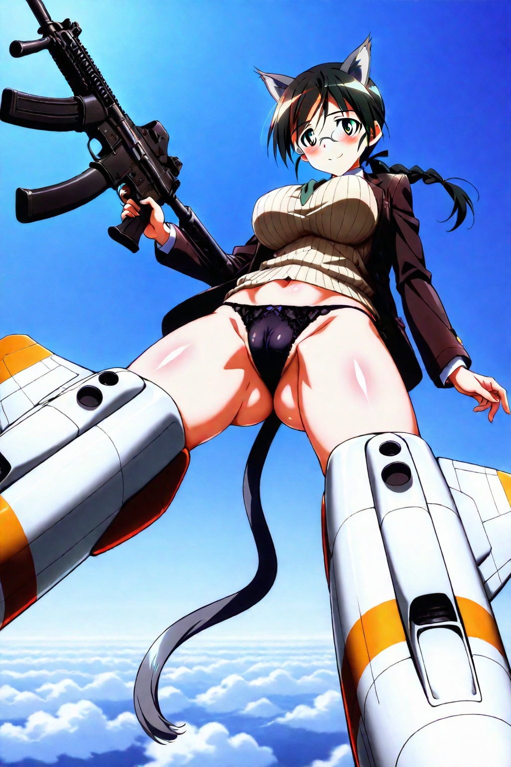 ブリターニャ ウィッチ来日　　　　　　　　　　　　　ブリターニャ空軍第１０戦闘機集団６６６戦闘機中隊　🥐リリー・ビショップ 🥐