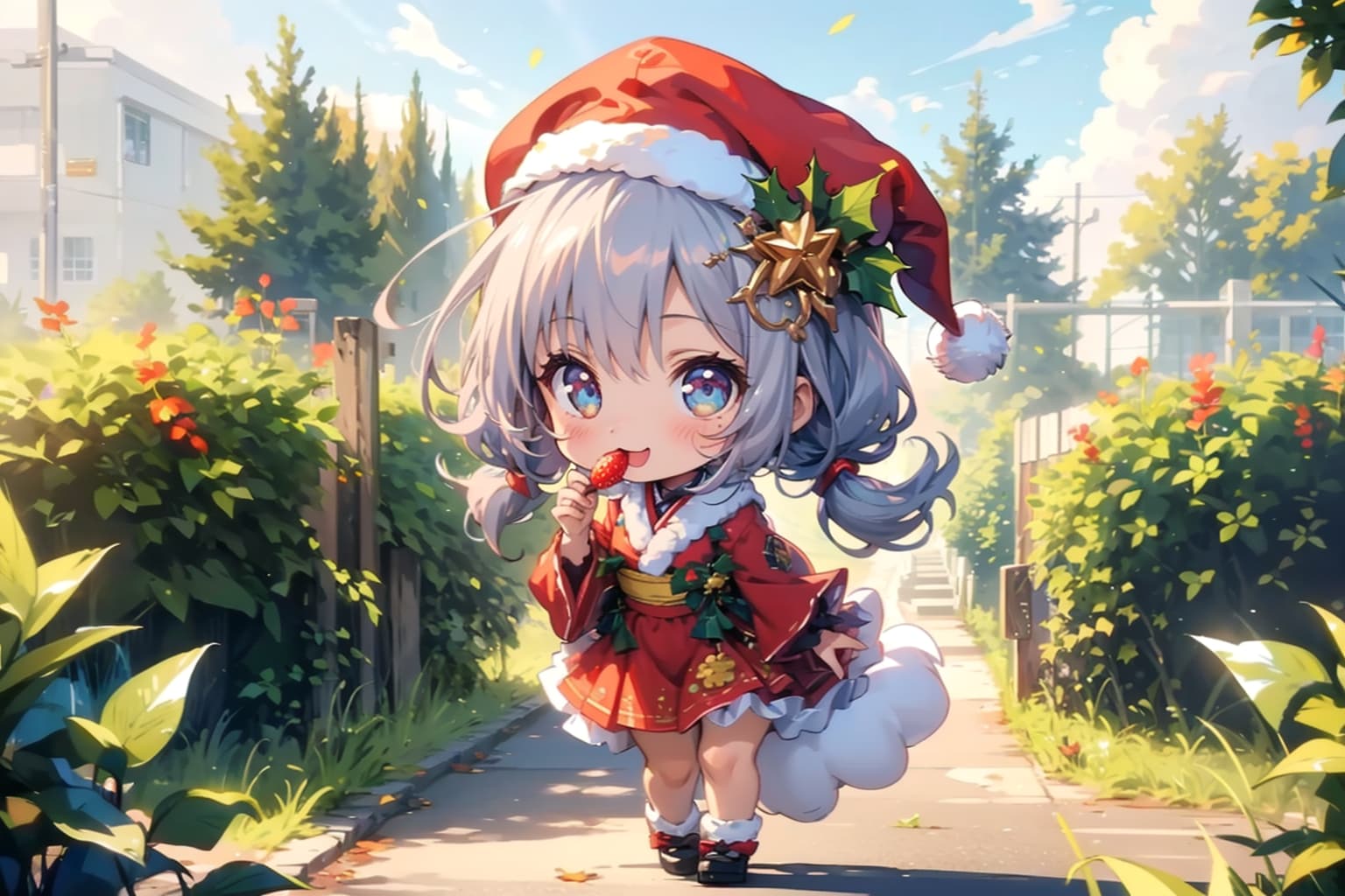 「ほどよいさんみ！苺う-ま-い-ぞー！」(♪。 | の人気AIイラスト・グラビア